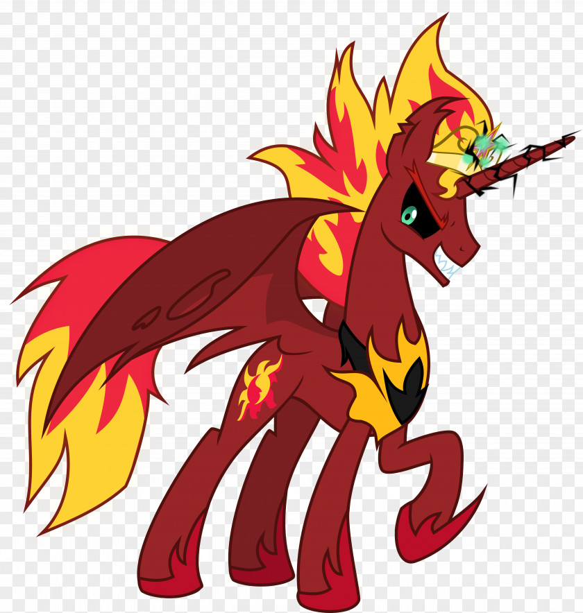 Zhang Tooth Grin Pony Sunset Shimmer Winged Unicorn Horse PNG