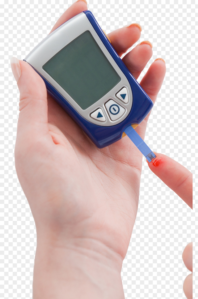 Blood Glucose Meter Sugar Test Monitoring Diabetes Mellitus PNG