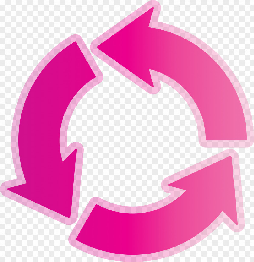 Eco Circulation Arrow PNG