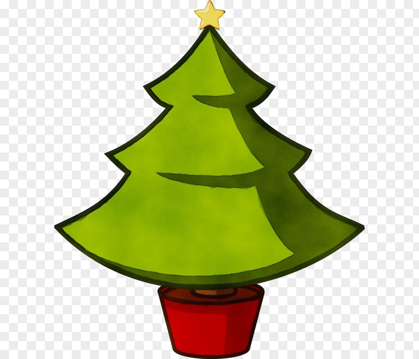 Fir Evergreen Christmas Decoration PNG