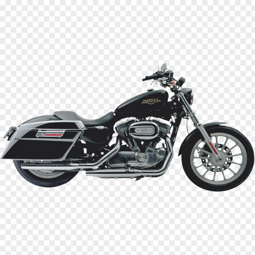 Motorcycle Saddlebag Exhaust System Harley-Davidson Super Glide PNG