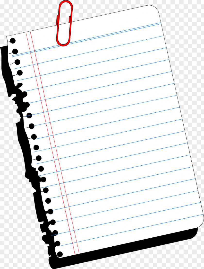Paper Sheet Ruled Notebook Printing And Writing Clip Art PNG