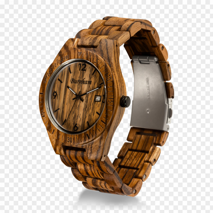 Watch Automatic Wood Movement Swiss Made PNG