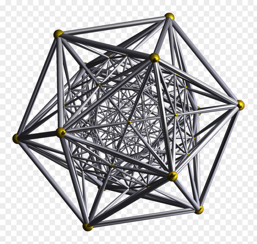 Mathematics Sacred Geometry 600-cell Platonic Solid PNG