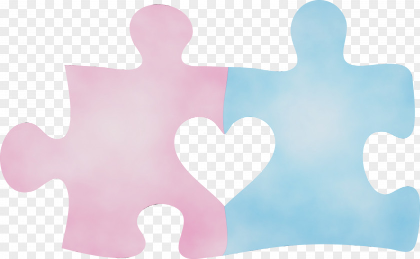 Pink Jigsaw Puzzle PNG
