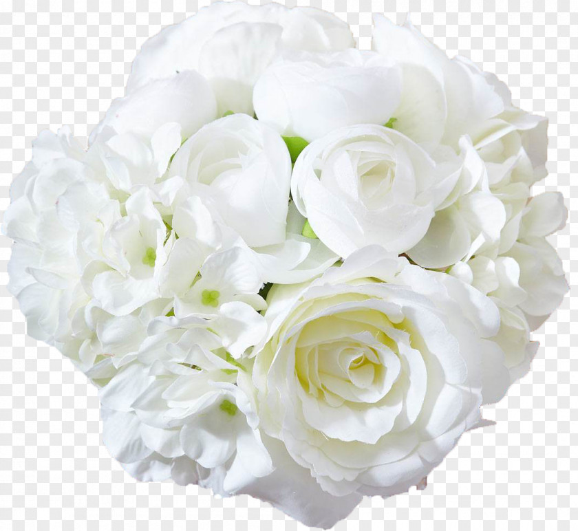 White Roses Garden Flower Bouquet PNG