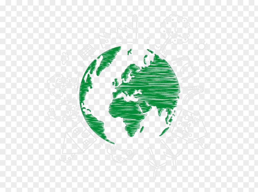 World Map Earth Globe PNG