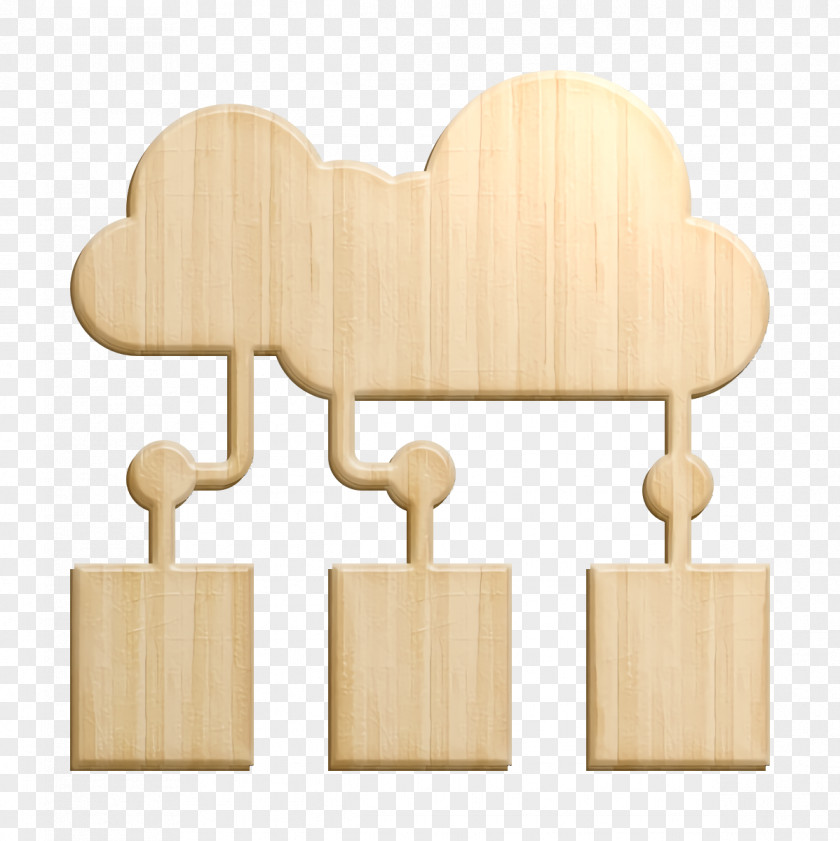 Artificial Intelligence Icon Cloud Computing Data PNG
