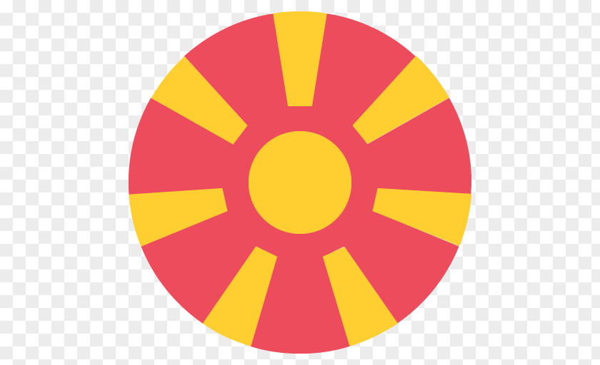 Circle Flag Of The Republic Macedonia PNG