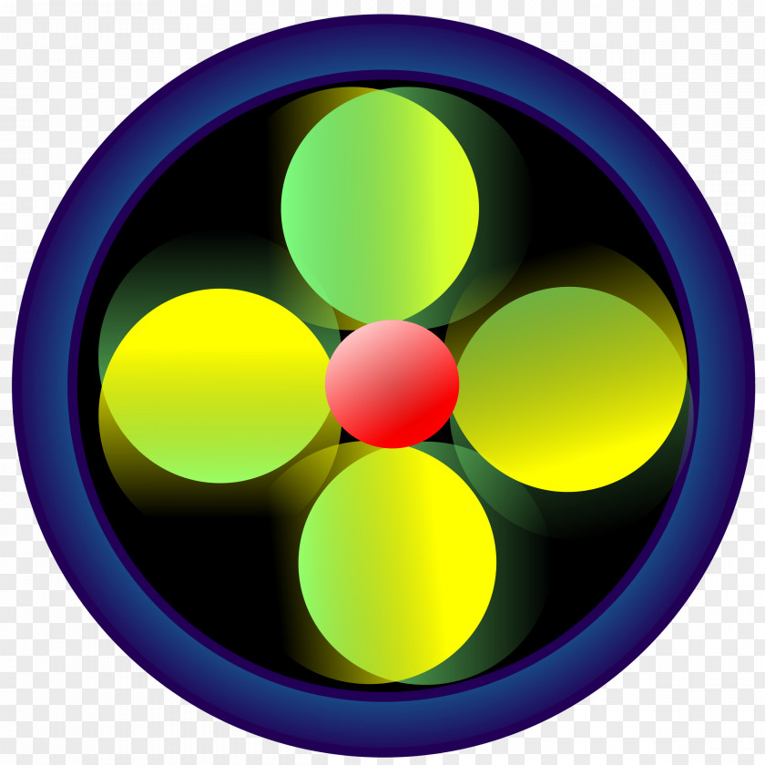 Flor Circle Sphere Yellow PNG