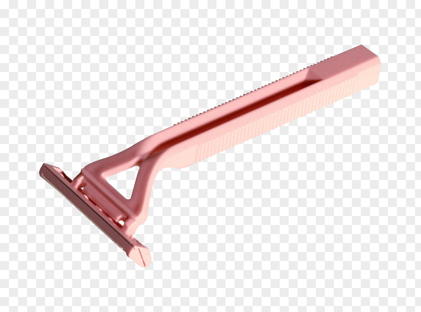 Pink Razor Safety Shaving PNG