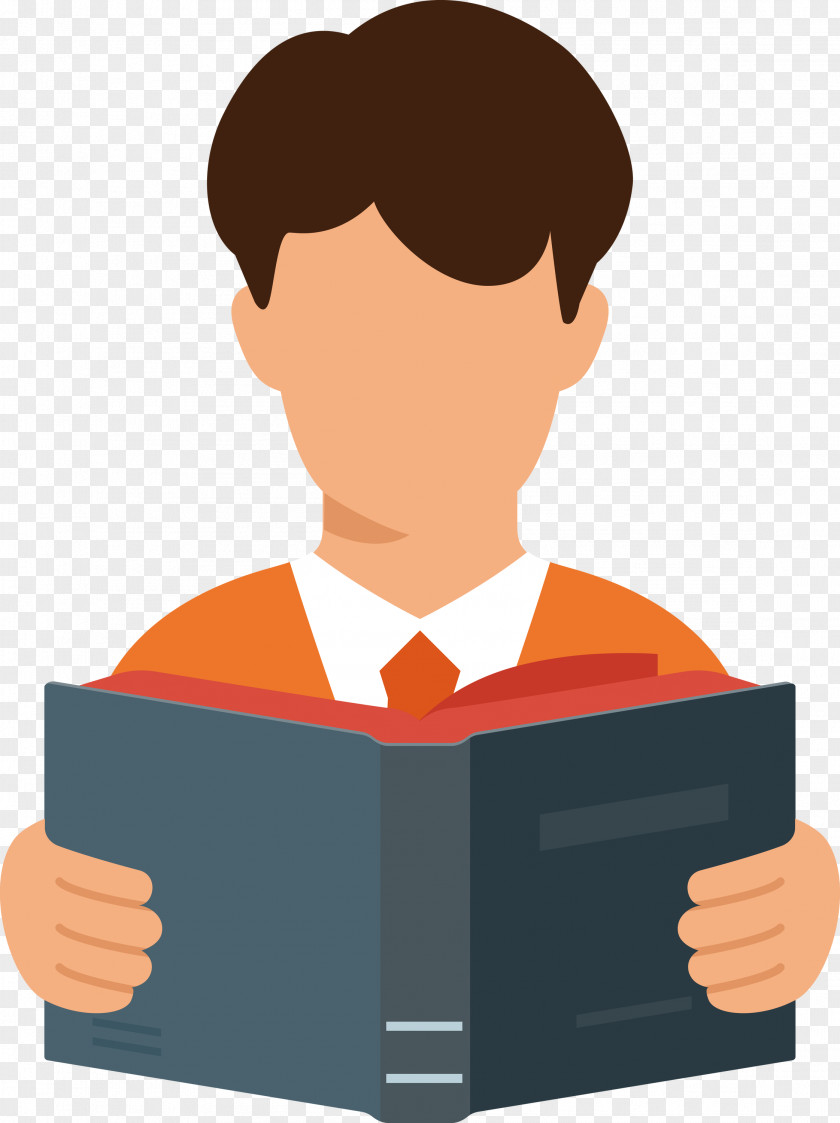 Teacher Reading Book PNG