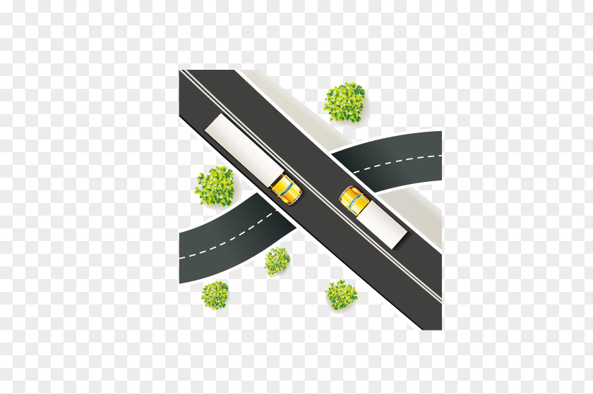 Vector Road Overpass Icon PNG