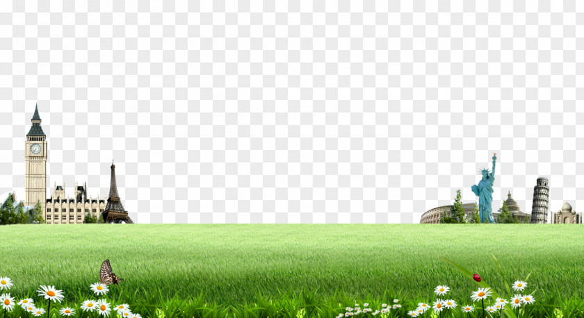 Free Creative Pull The Grass Construction University Poster Wallpaper PNG