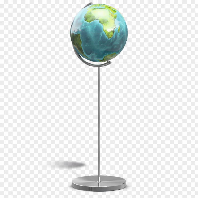 Globe Location Relief Sphere Light PNG