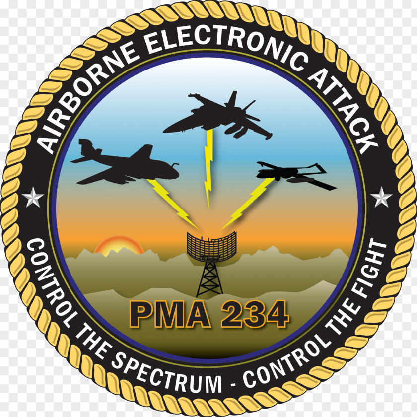 Military Naval Air Systems Command Northrop Grumman EA-6B Prowler Logo United States Navy Organization PNG