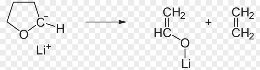 Zersetzung Tert-Butyllithium N-Butyllithium Tetrahydrofuran Diethyl Ether PNG