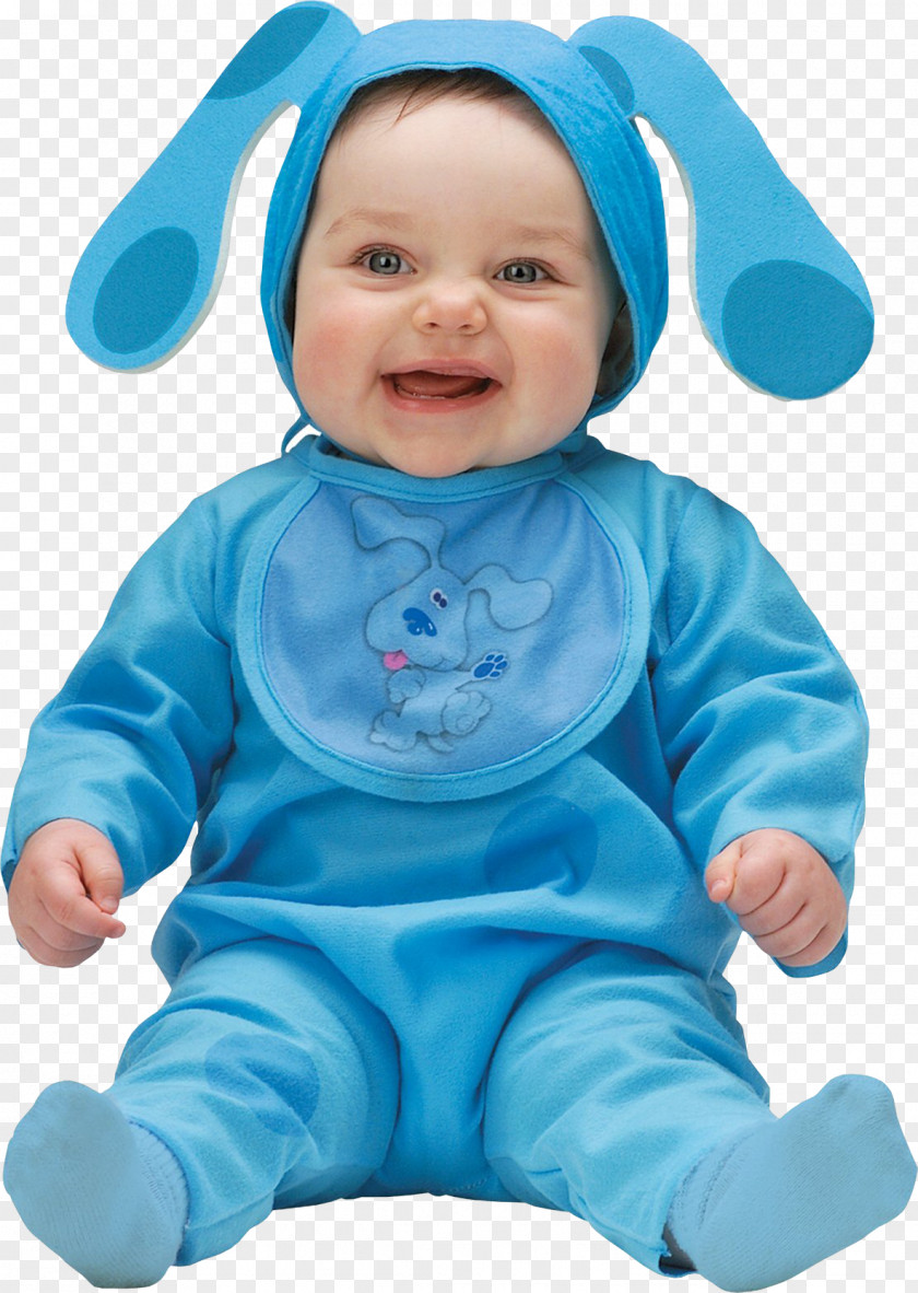 Child Blue's Clues Infant Costume Toddler PNG