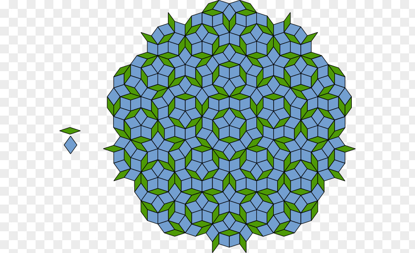 Freehand Background Penrose Tiling Tessellation Aperiodic Physicist Prototile PNG
