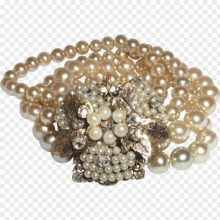 Imitation Pearl Bracelet Jewelry Design Jewellery PNG