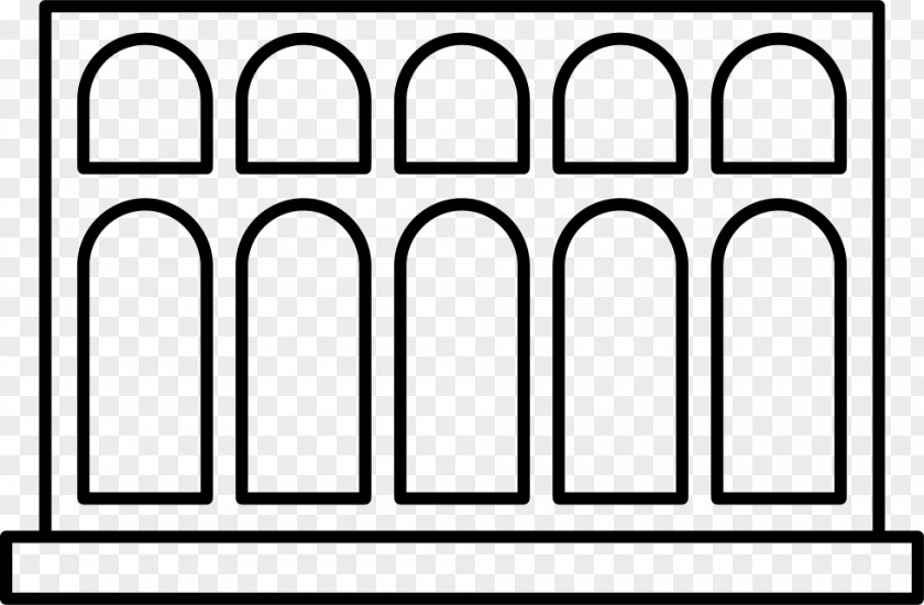 Aqueduct Of Segovia Drawing PNG