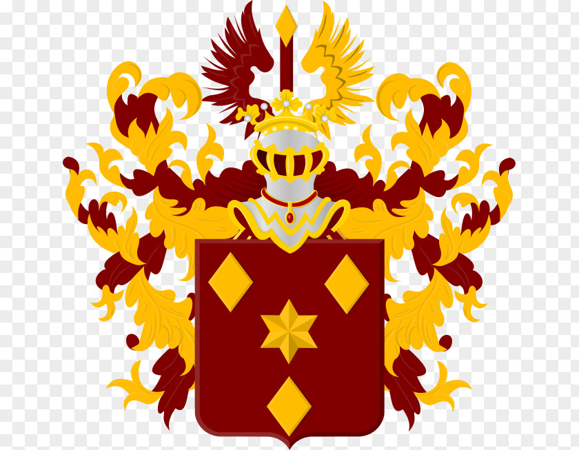 Family Coat Of Arms Dutch Nobility Baron PNG