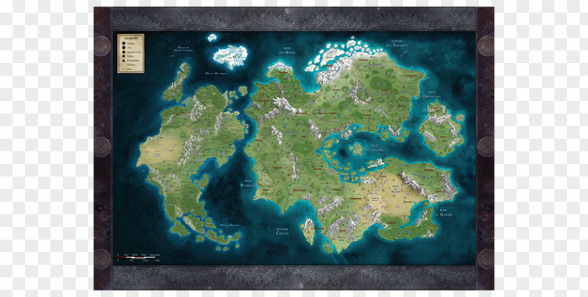 Fantasy Map Anima: Ark Of Sinners World Game PNG