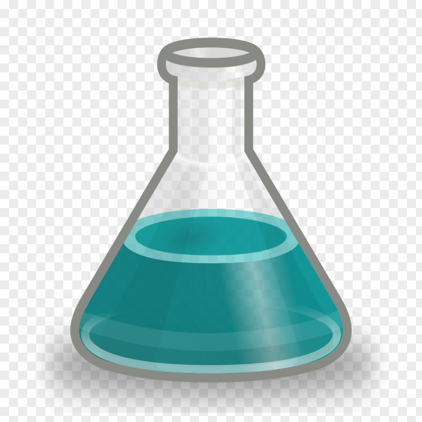 Flask Laboratory Flasks Erlenmeyer Cone Liquid PNG