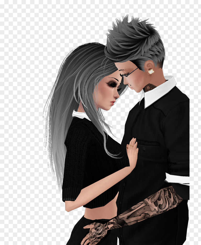 Imvu Black Hair Product Character Fiction PNG