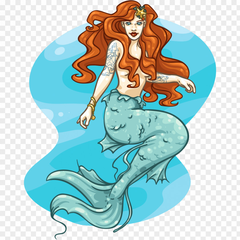 Siren Marine Mammal Mermaid Clip Art PNG