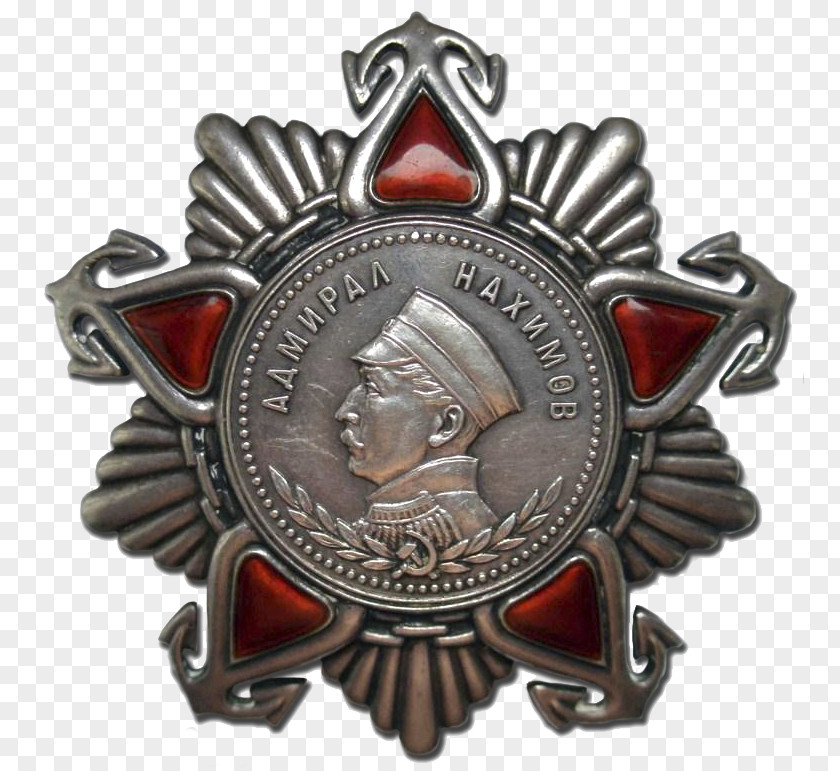 Soviet Union Hero Of The Order Nakhimov Medal PNG