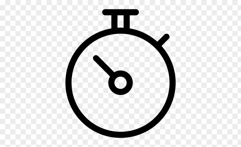Symbol Tag Stopwatch Black Watch Cartoon PNG