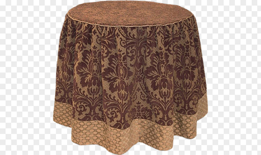 Table Ronde Tablecloth Furniture Guéridon PNG