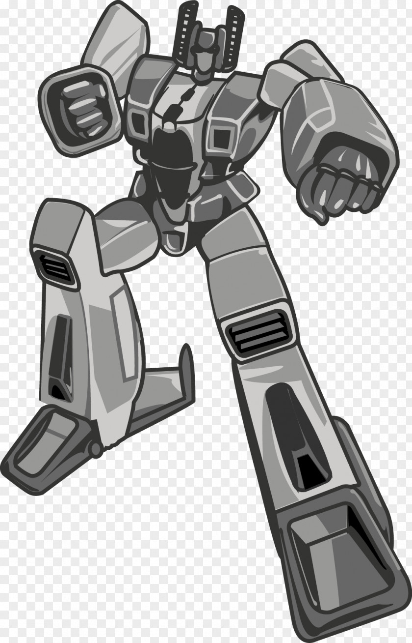Transformers Toys Gray Vector Robot PNG