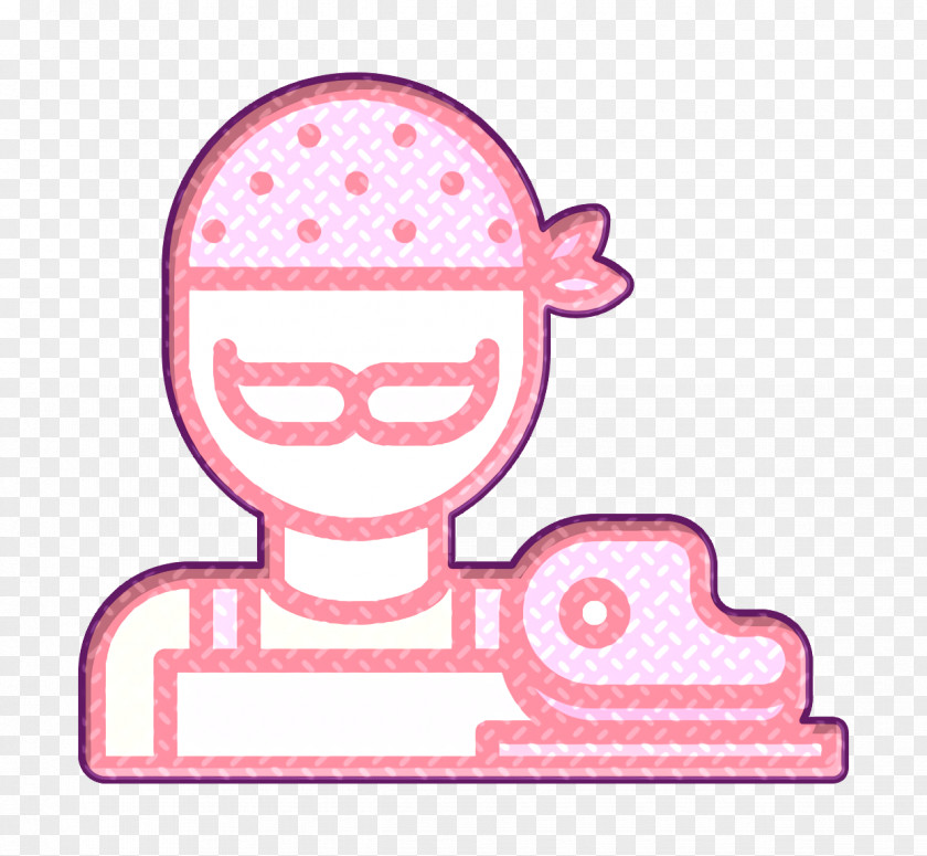 Professions And Jobs Icon Butcher PNG