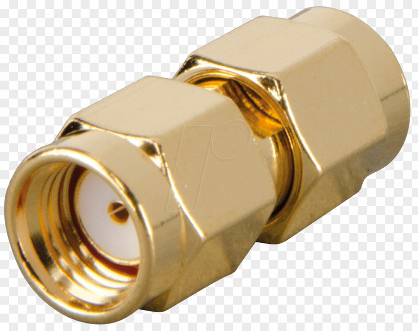 Sma Connector Electrical SMA RP-SMA Electronics Brass PNG