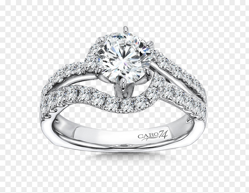 Diamond Engagement Ring Princess Cut Carat PNG