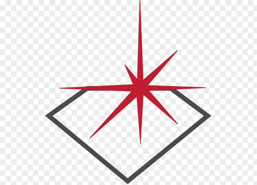 Diamond Star Paper Clip Fraction Logo Game PNG