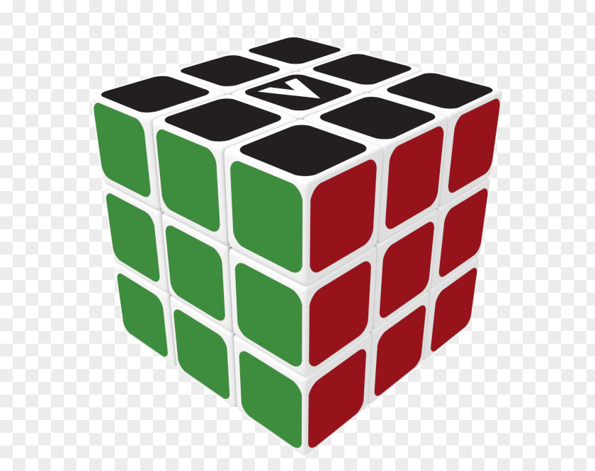 Flat Material Rubik's Cube V-Cube 7 Business Toy PNG