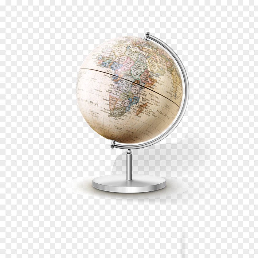 Globe Poster Template PNG