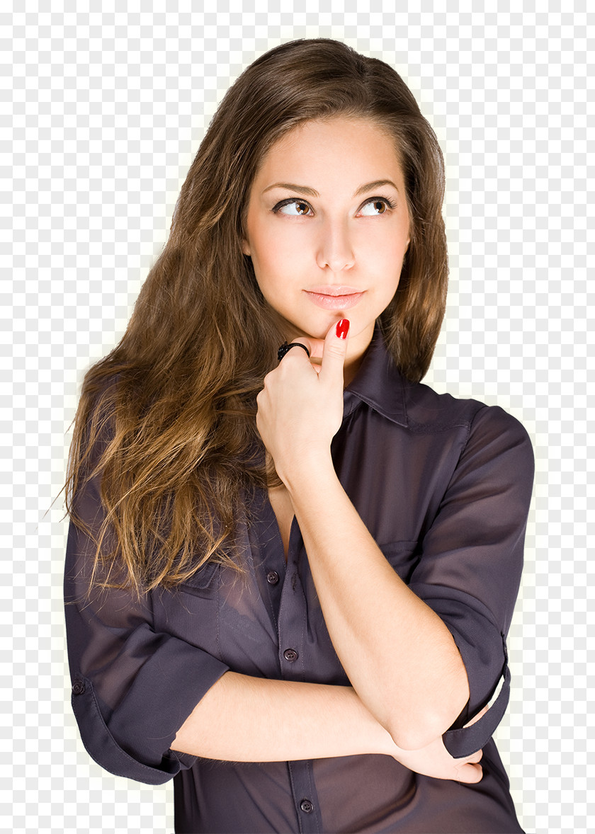 Thinking Woman Clip Art Thought Stock Photography PNG
