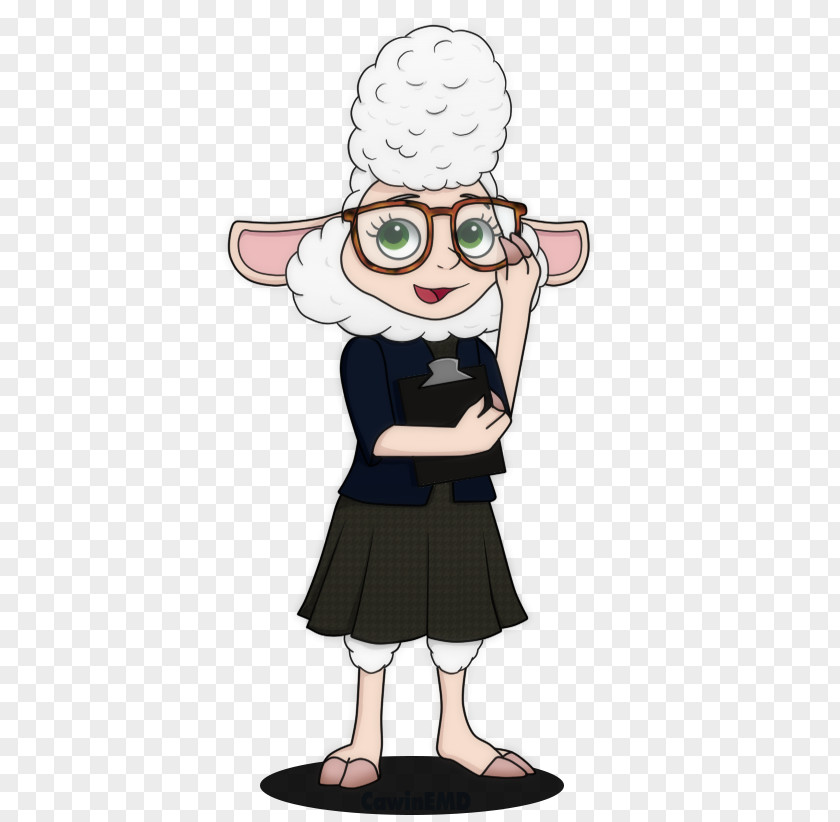 Bellwether Character Fan Art Sheep YouTube PNG