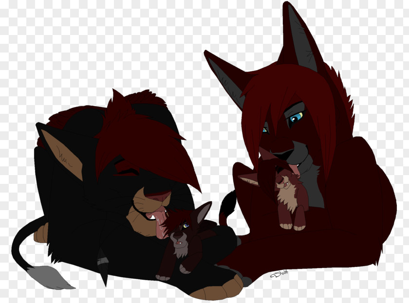 Family Time Cat Demon Tail Legendary Creature Snout PNG