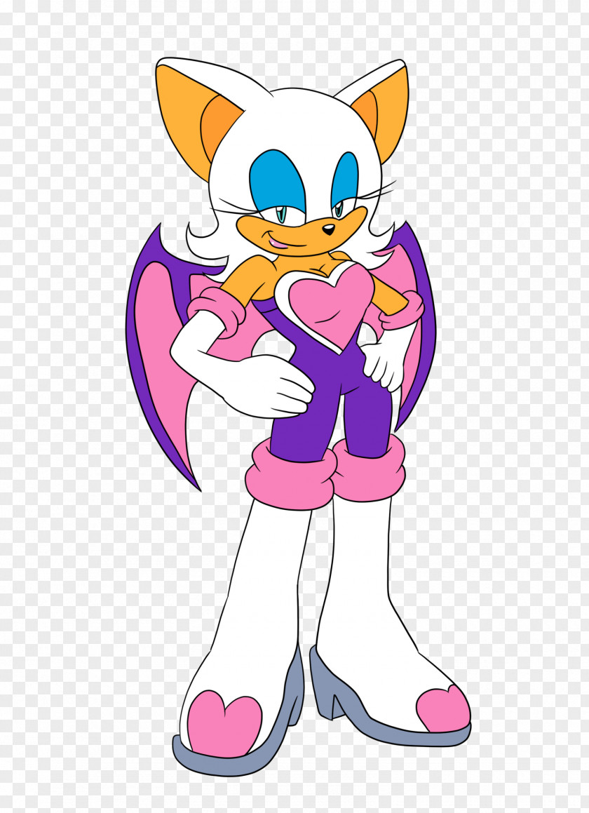 Rouge The Bat Shadow Hedgehog Sonic Whiskers PNG