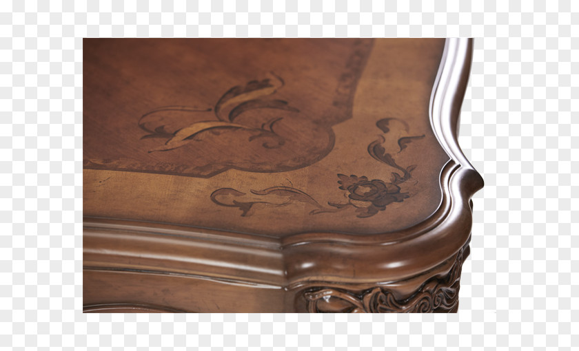Furniture Moldings Table Brown Caramel Color Wood Stain Palais Royale PNG