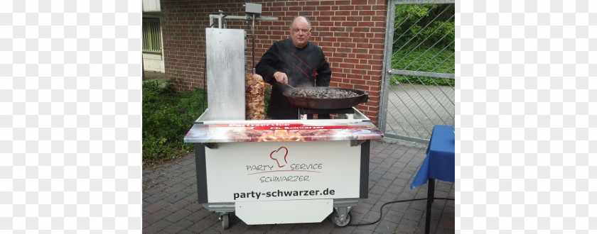 Nineteen Big Party Buffet Barbecue Table Partyservice Schwarzer Goulash PNG