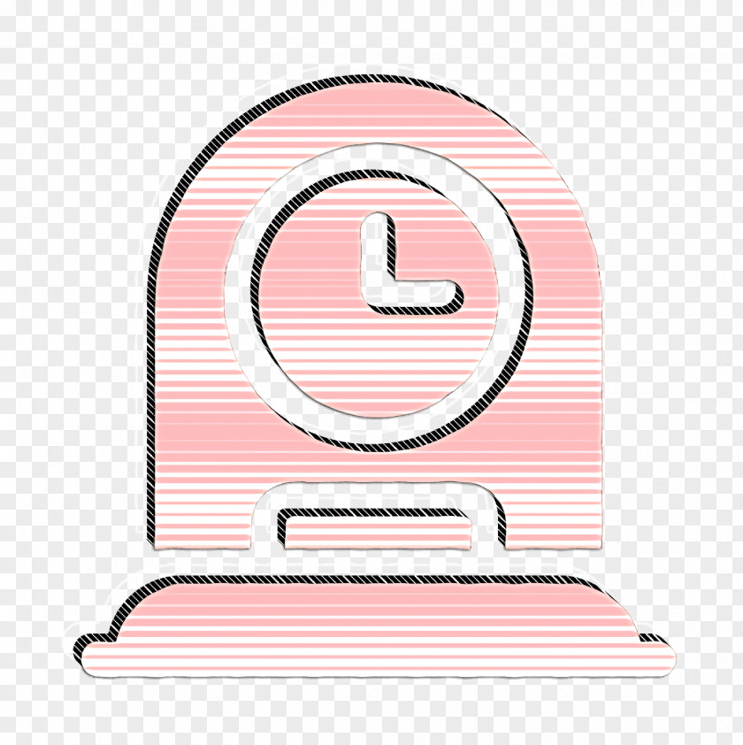 Clock Icon Home Decoration Wood PNG