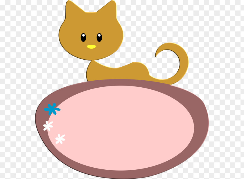 Etiquette Whiskers Kitten Cat Paw Clip Art PNG