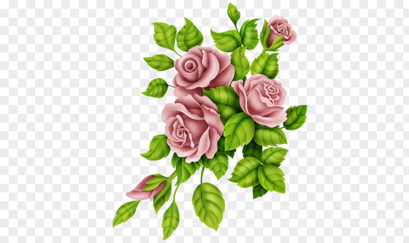 Garden Roses Flower Embroidery Centerblog Image PNG