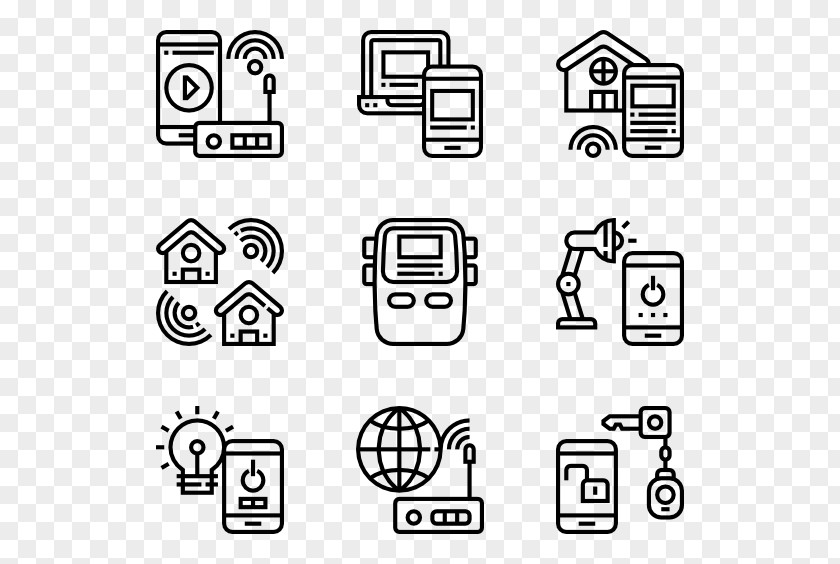 Internet Things Icon Design Clip Art PNG